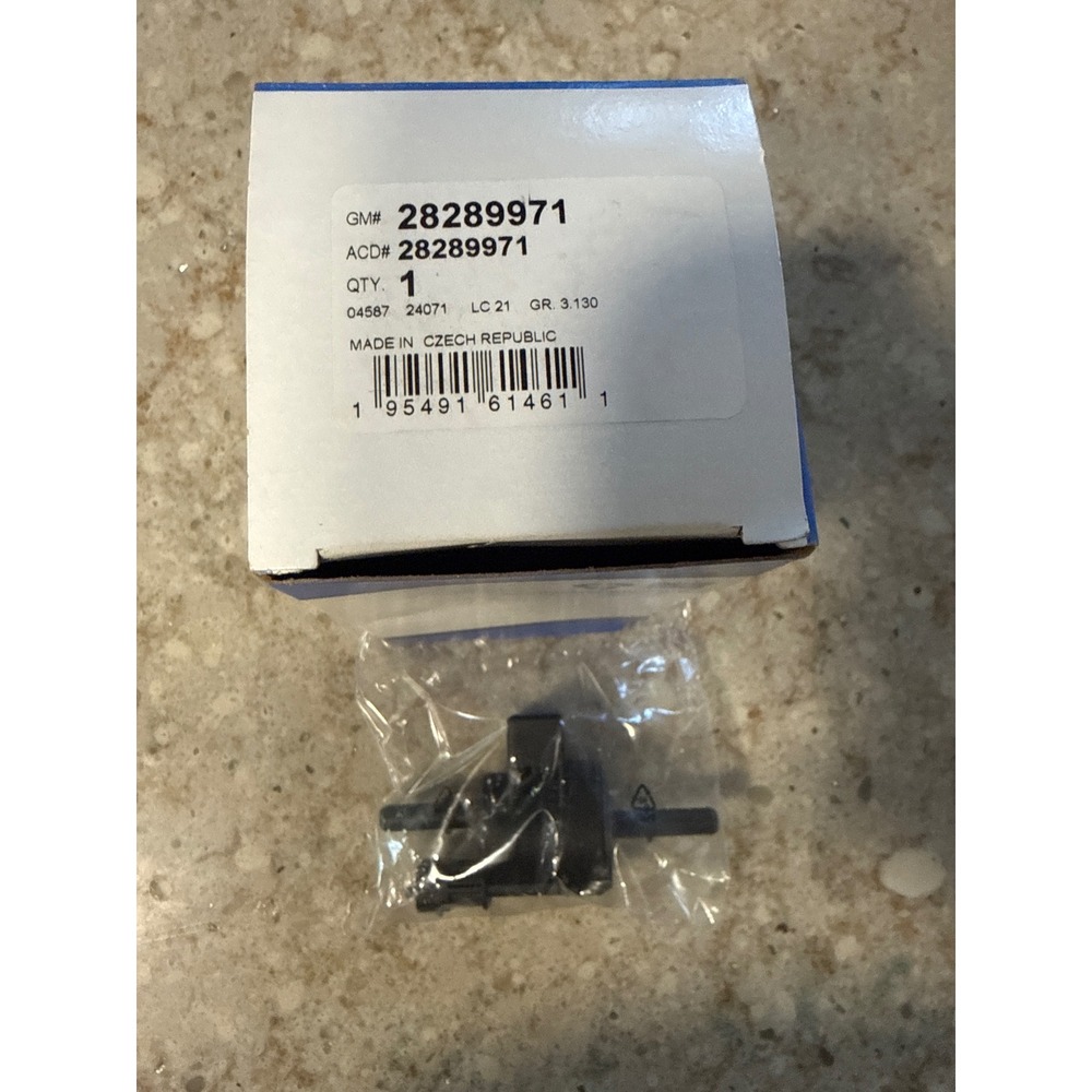 GM Genuine Parts ACDelco 28289971 Vapor Canister‎ Purge Valve New OE